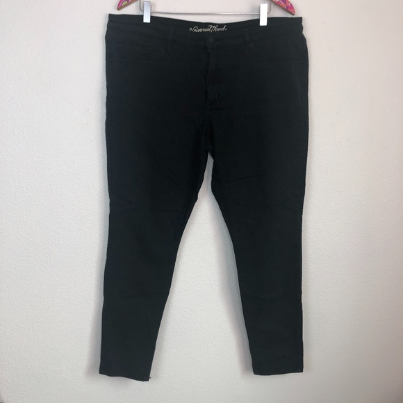 black jeggings size 18